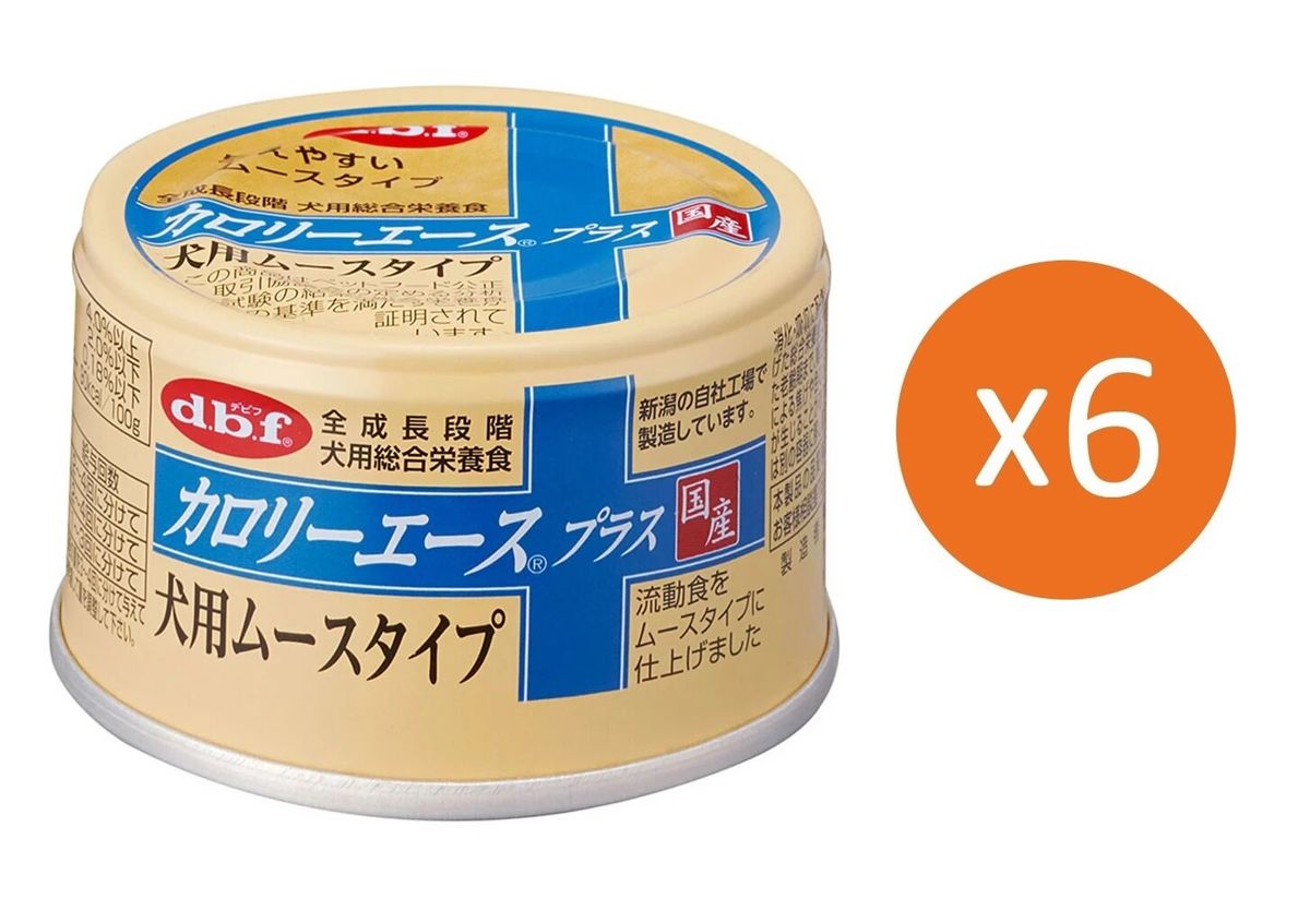 Calorie Ace Plus Mousse Type 85g x6pcs | Dog Can [Parallel Import]