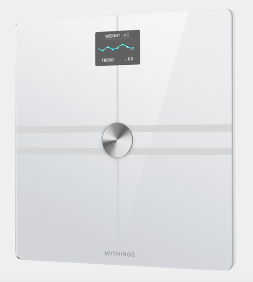 Withings | Withings Body Comp 全面身體分析Wi-Fi 智能體重磅[白色