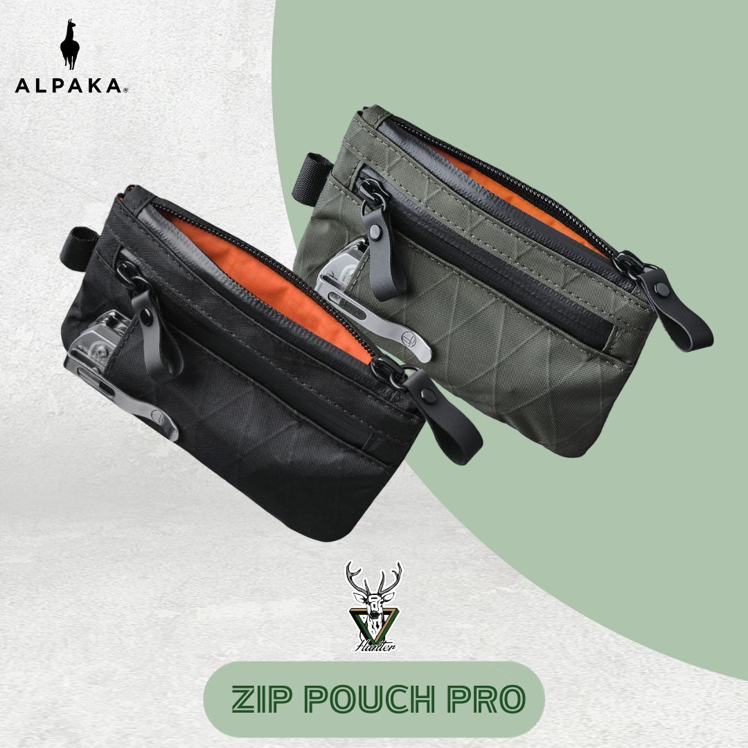 ALPAKA Zip Pouch Pro Upgraded waterproof storage bag RFID