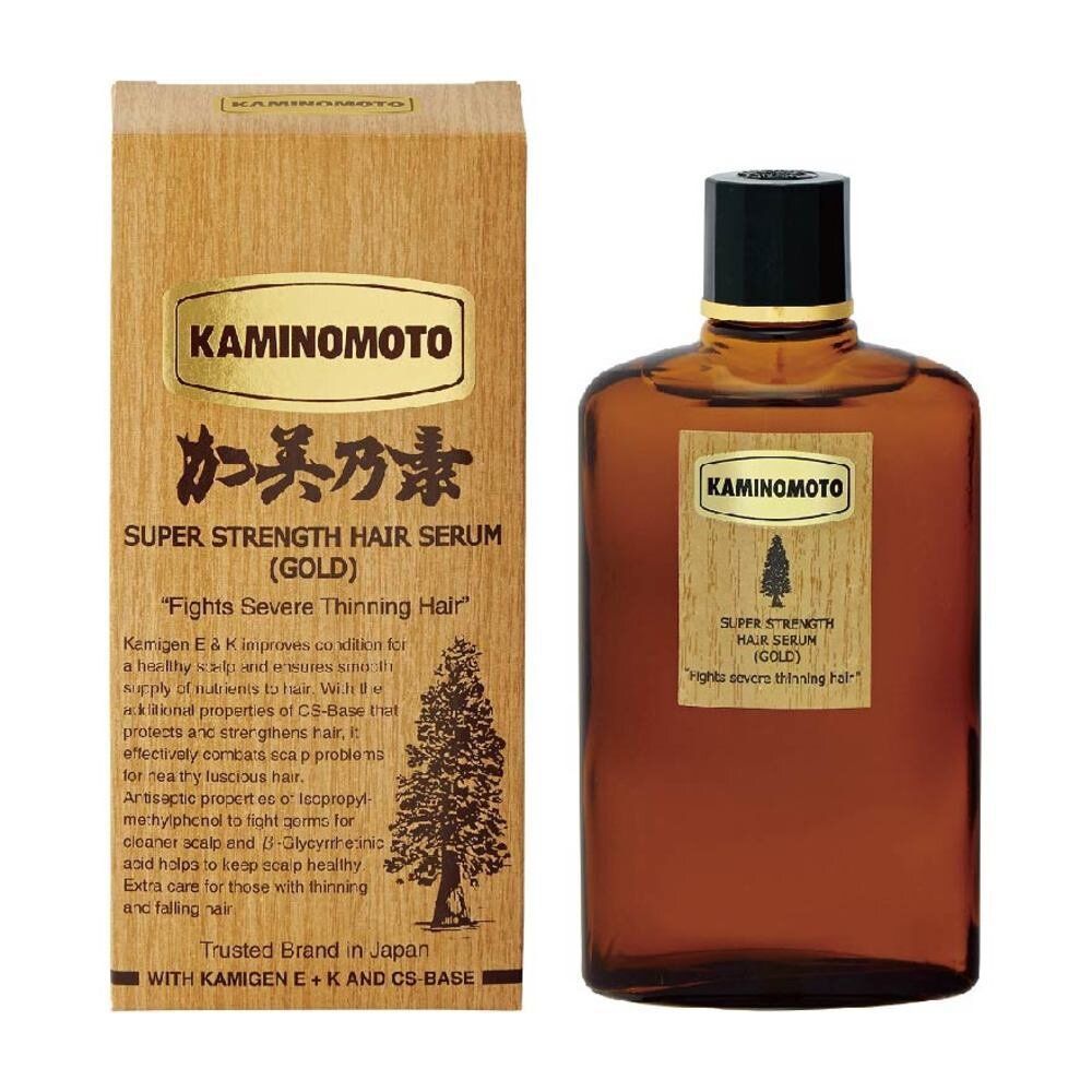 【Made in JAPAN】KAMINOMOTOsuper strength hair serum (GOLD) Hair Growth