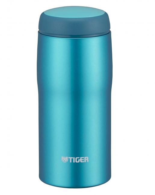 TIGER, Made-in-Japan Stainless Steel Thermal Bottle 360ml, Color : Bright  Blue