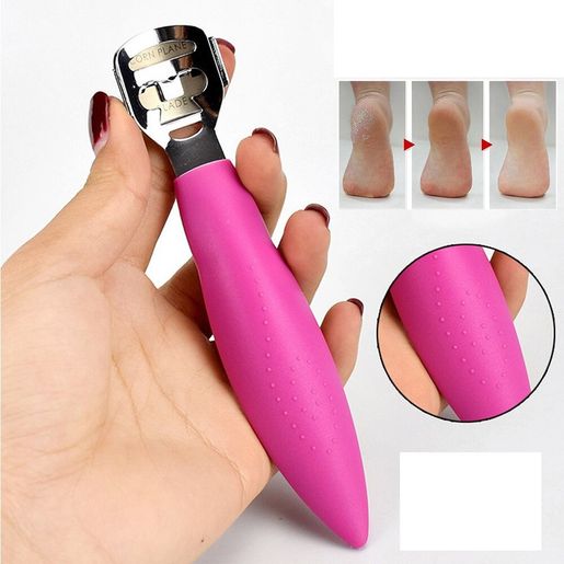 Foot File Hard Skin Remover Callus Shaver Corn Cutter Tool Pedicure + 10  Blades