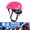 Shark pattern bicycle helmet with adjustable strap, suitable for boys and girls