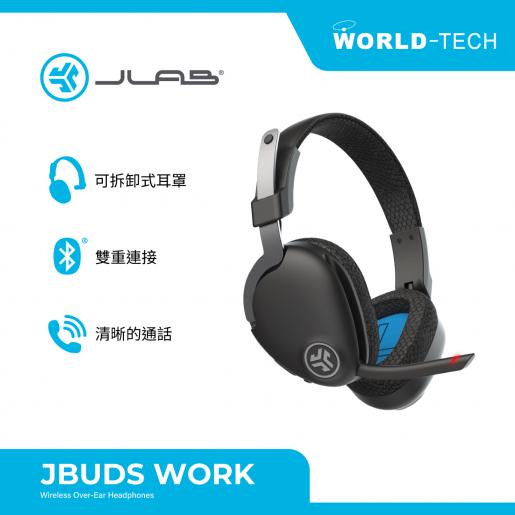 JLab JBuds Work Wireless Over-Ear Headset