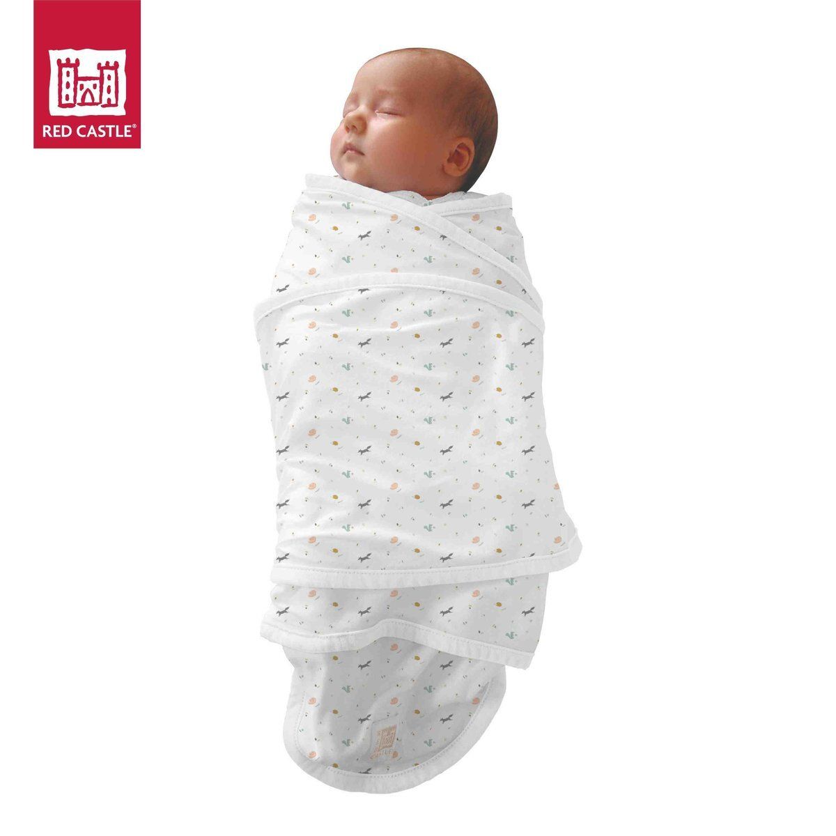 The Miracle Blanket™  HAPPY FOX /WHITE trim