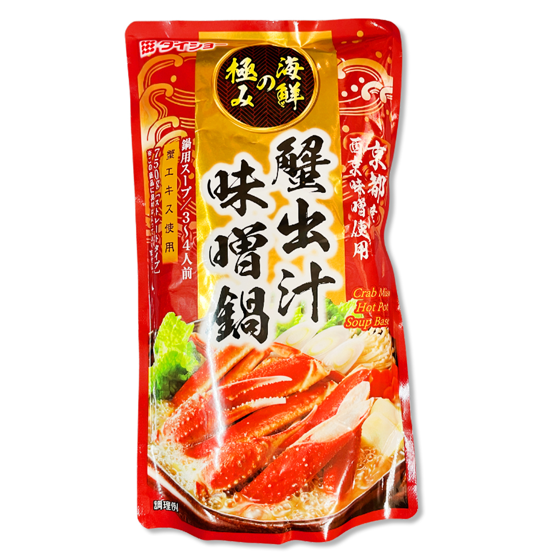 日本 DAISHO 鮮味螃蟹 (味噌) 火鍋湯包 750g
