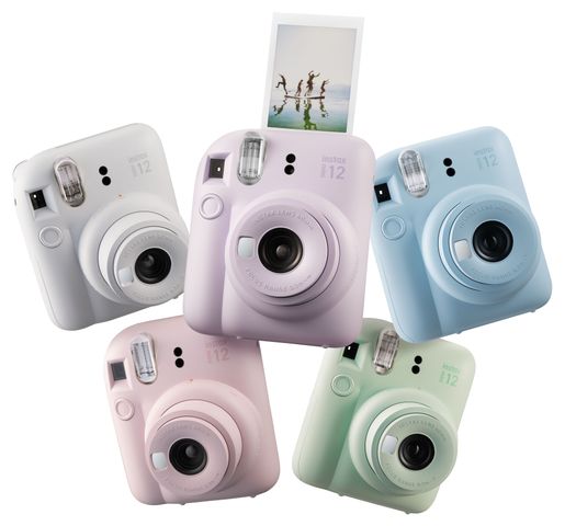 blue instax mini