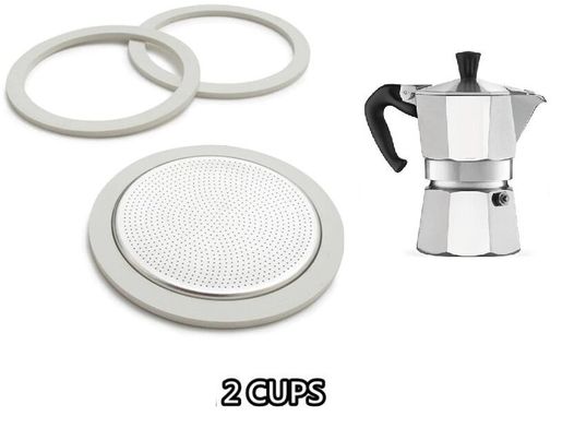 bialetti moka express espresso gasket & filter replacements