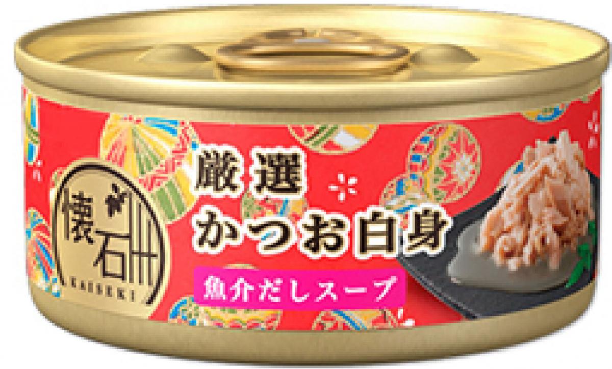 Kaiseki Katsuo White Meat in SoupCat Can (60g) 026927  BBD: 12/2023