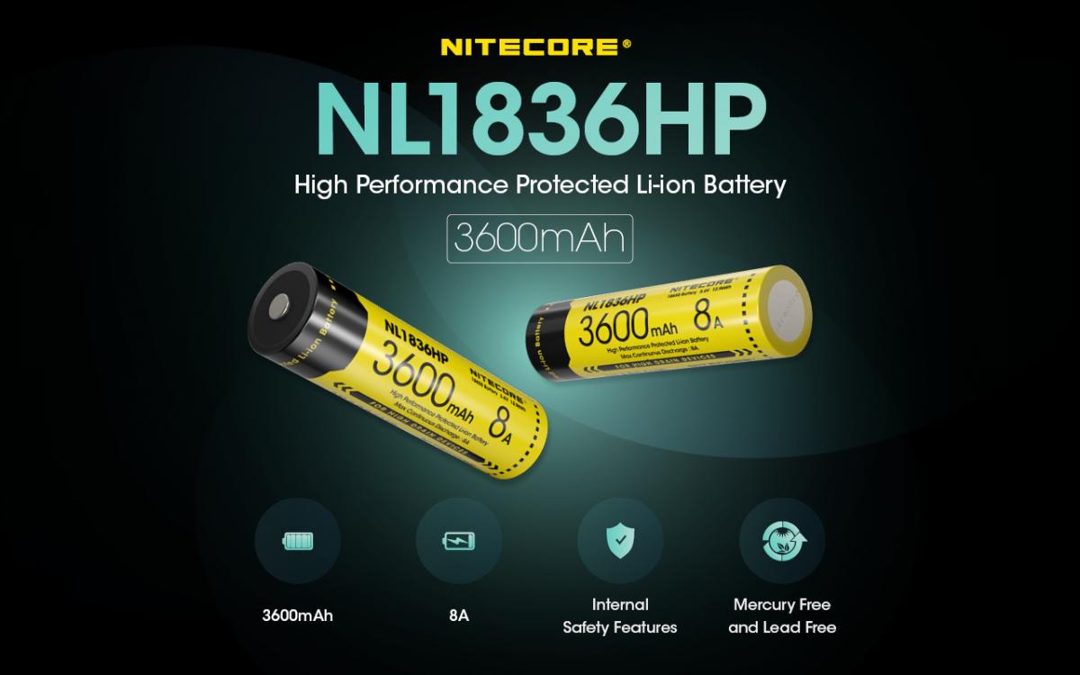 LITHICORE 18650 - 3000/3200/3500mAh Battery