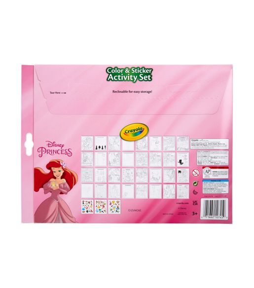 Crayola Disney Princess Color & Sticker Activity Set