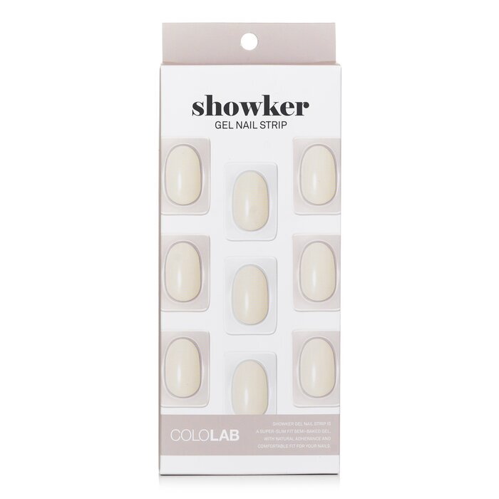 Showker Gel Nail Strip # CSF211 Sweet Vanilla 1pcs - [Parallel Import Product]