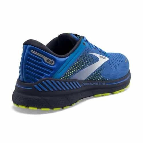 BROOKS, Brooks Men's Adrenaline GTS 22 Road Running Shoes, Color :  Black/Blue, Size : US 7