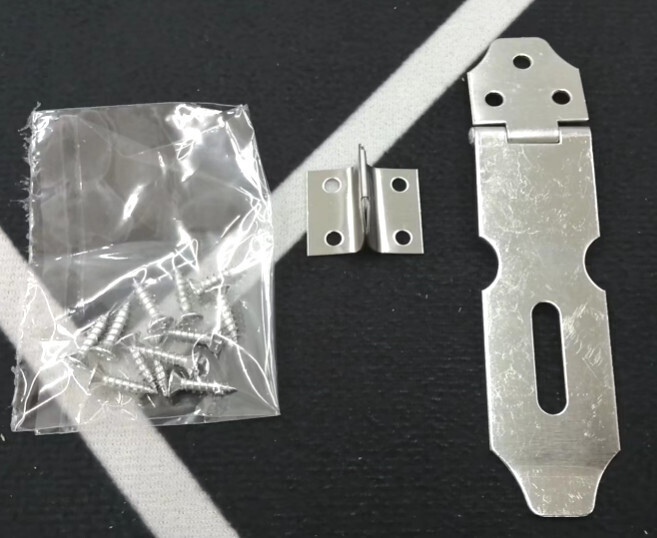不鏽鋼通開鎖（30mm配8把鑰匙加門把手鎖扣/1套）#DN08_065_346