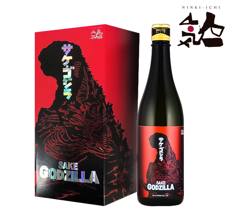 人氣一酒造| (限定販売) 人氣一哥斯拉純米大吟釀日本清酒720ml