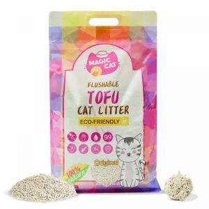 【寵物節限時特價】原味 (幼粒) 豆腐貓砂 6升