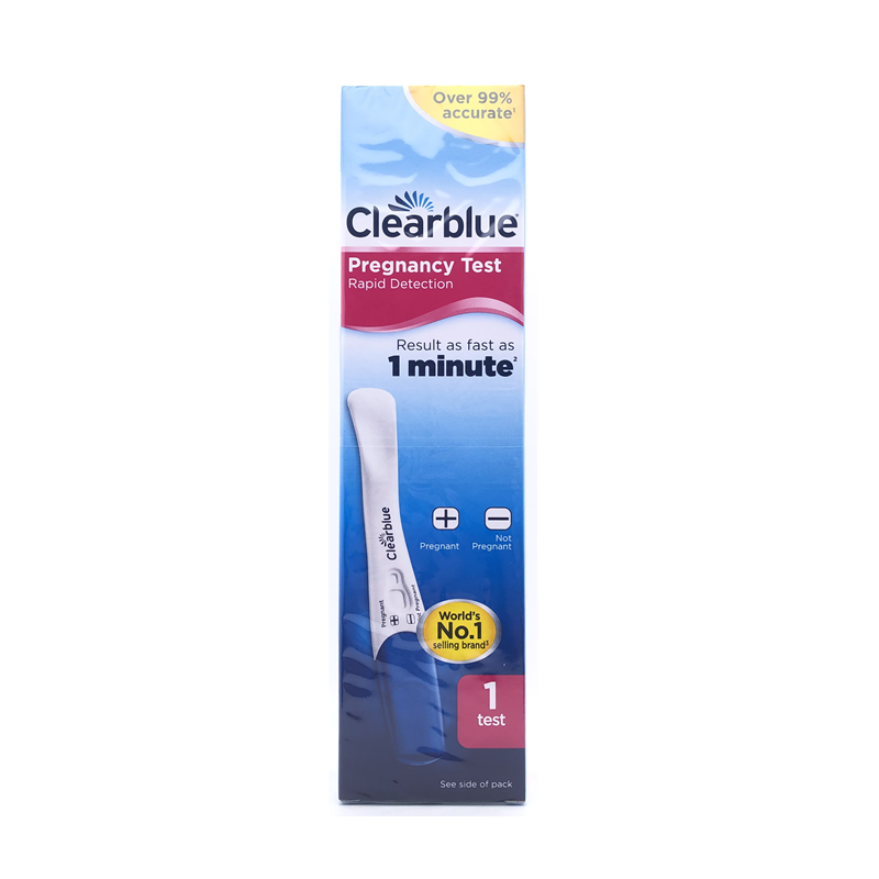 CLEARBLUE - Rapid Detection Pregnancy Test (1 tests) （4987176009494）
