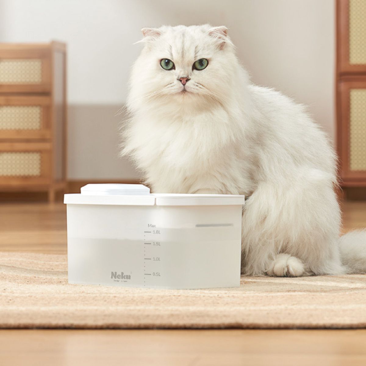 Neku Second Generation True Wireless Pet Water Dispenser Auto