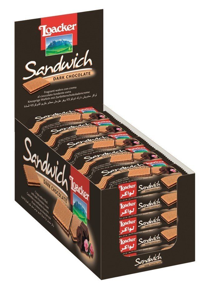[Full Case] Sandwich Dark Chocolate (25 x25g)(Family Pack)