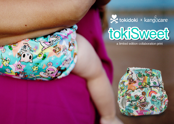 Rumparooz One Size Baby Cloth Diaper - TokiSweet (Free 6R Soakers)