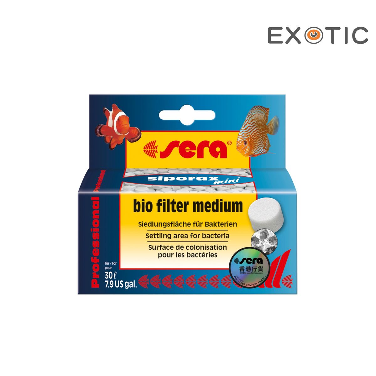 Sera Siporax Mini Professional Bio Filter Medium 35  
