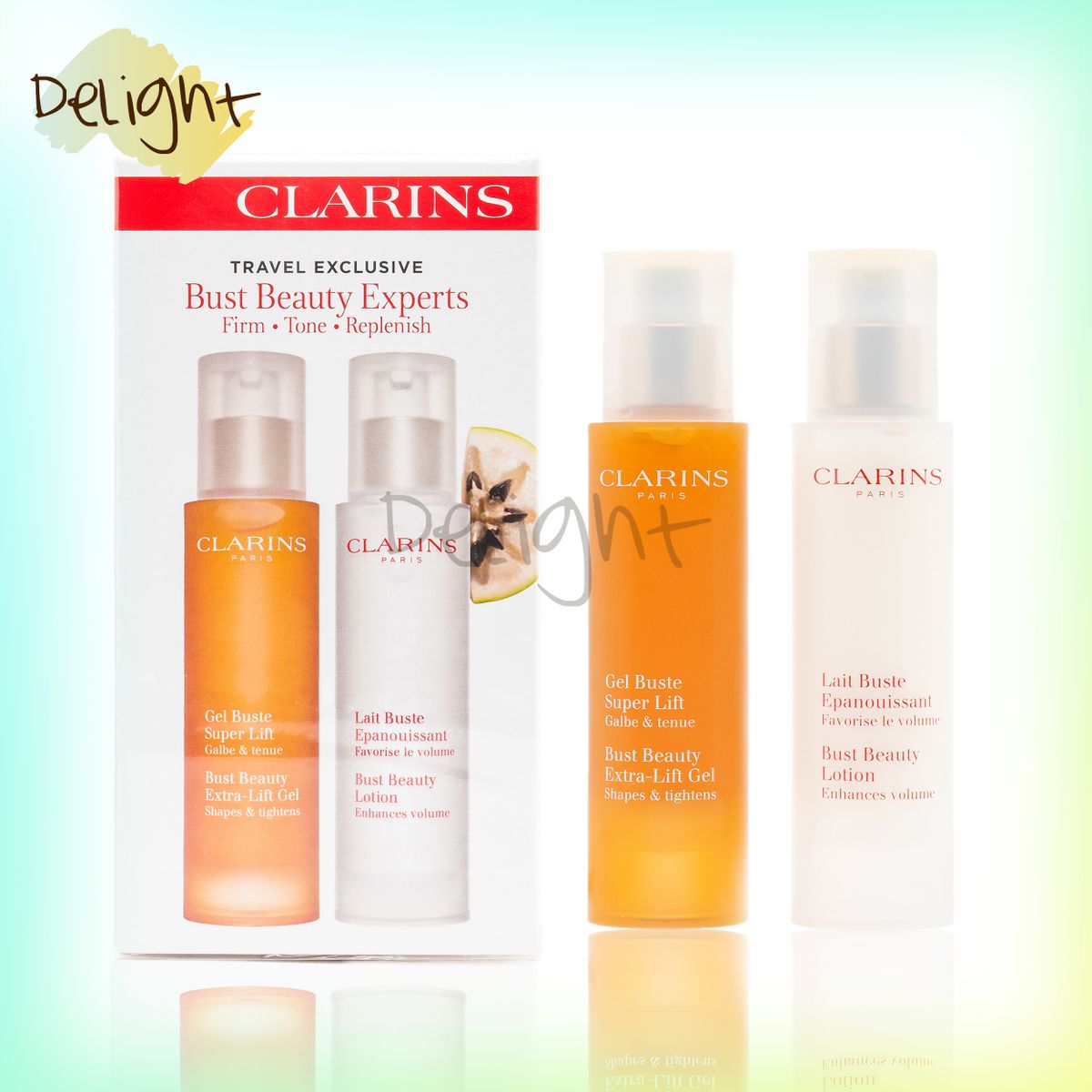 CLARINS Bust Beauty Experts Set Extra Lift Gel 50ml Lotion