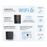 AX6000 | 隱藏式天線 | 2.5G連接埠 | Archer AX80 | 8串流 Wi-Fi 6 路由器 | Wi-Fi Router (支援 2500M / 2.5G 光纖寬頻)