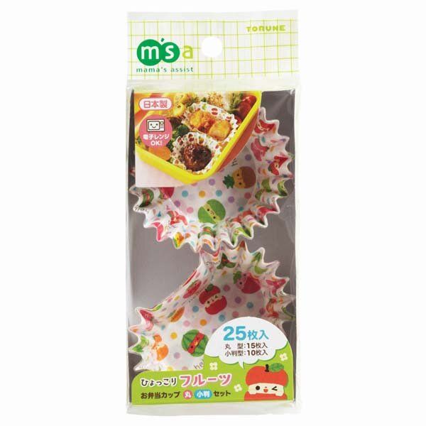 Food Cup 'Fruits' 25pcs