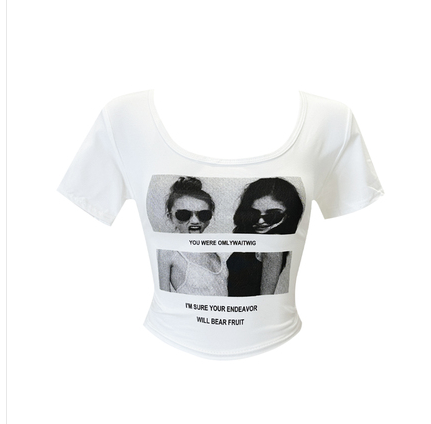 T恤（（白色/S-L碼）（下單後聯絡客服確認發貨尺碼）#F143007699