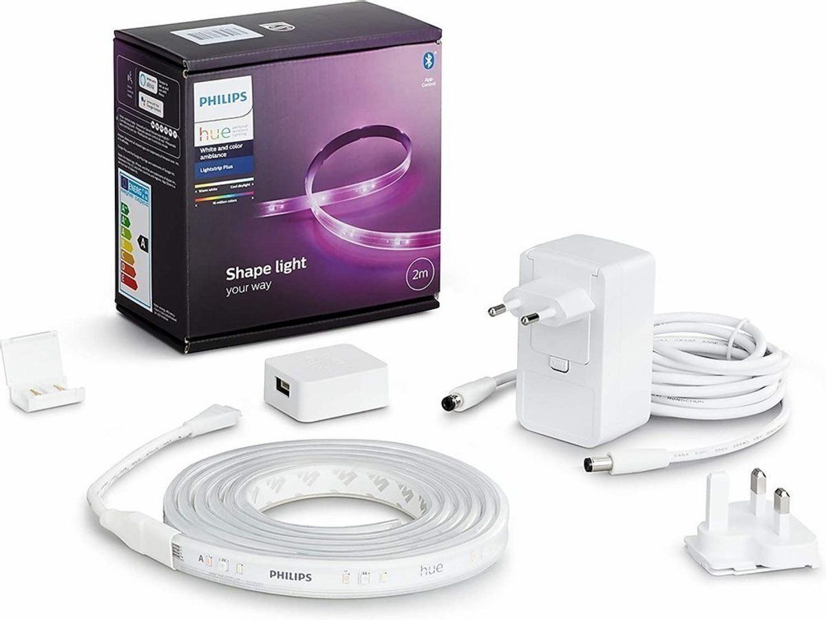 【香港行貨】Hue White and color ambiance LightStrip Plus 燈條 2m