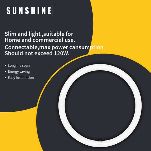 sunshine led circular tube