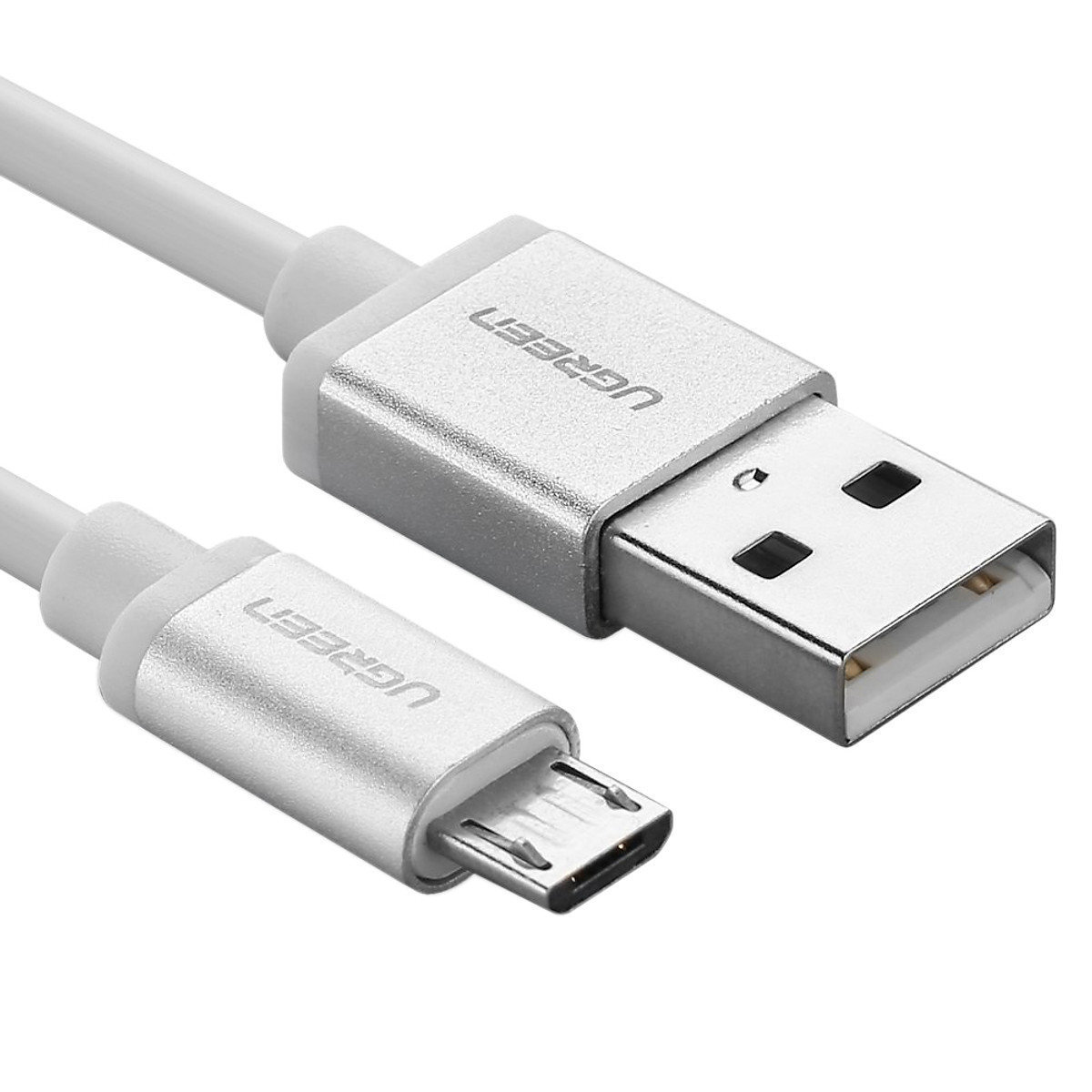 i stedet accent Indrømme Ugreen | Micro USB to USB 2.0 A Male Cable ( 1M) (METAL / WHITE) | HKTVmall  The Largest HK Shopping Platform