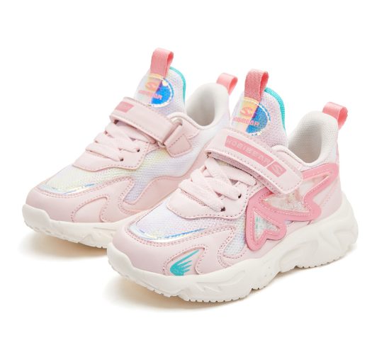 運動鞋(粉色雙網AS7732)(尺碼27-38碼)(下單後聯絡客服確認發貨尺碼)