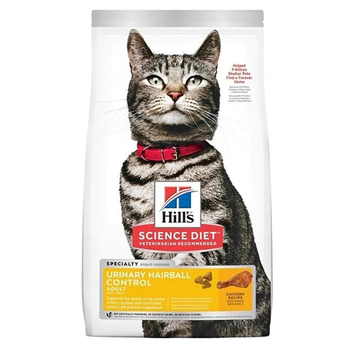 Feline Adult Urinary Hairball Control Dry Cat Food (3.5LB)