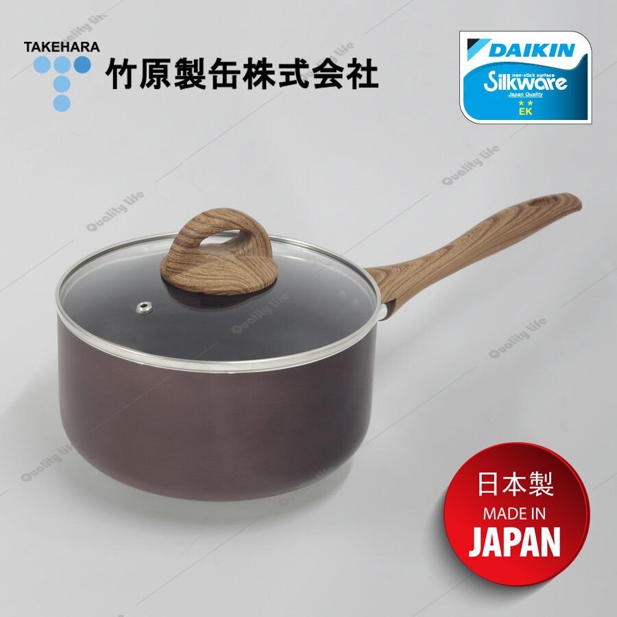 Takehara PLUS series20cm Pot (nonstick) Daikin Silkware made in