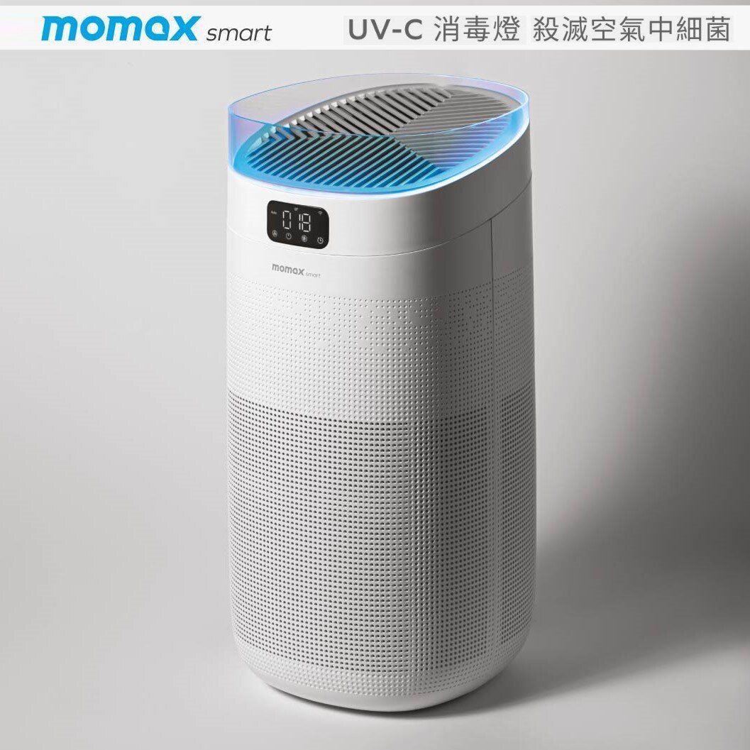Momax Robust IoT UVC Air Sanitizing Purifier (Kills Airborne Germs) A