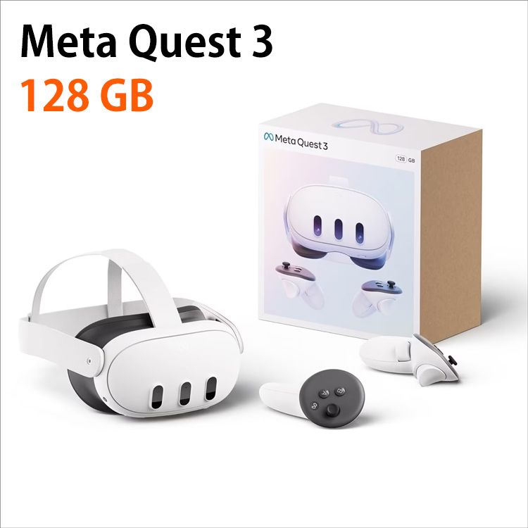 oculus | 【128GB】【Meta Quest 3】混合實境VR眼鏡/ 頭戴式裝置/ 虛擬