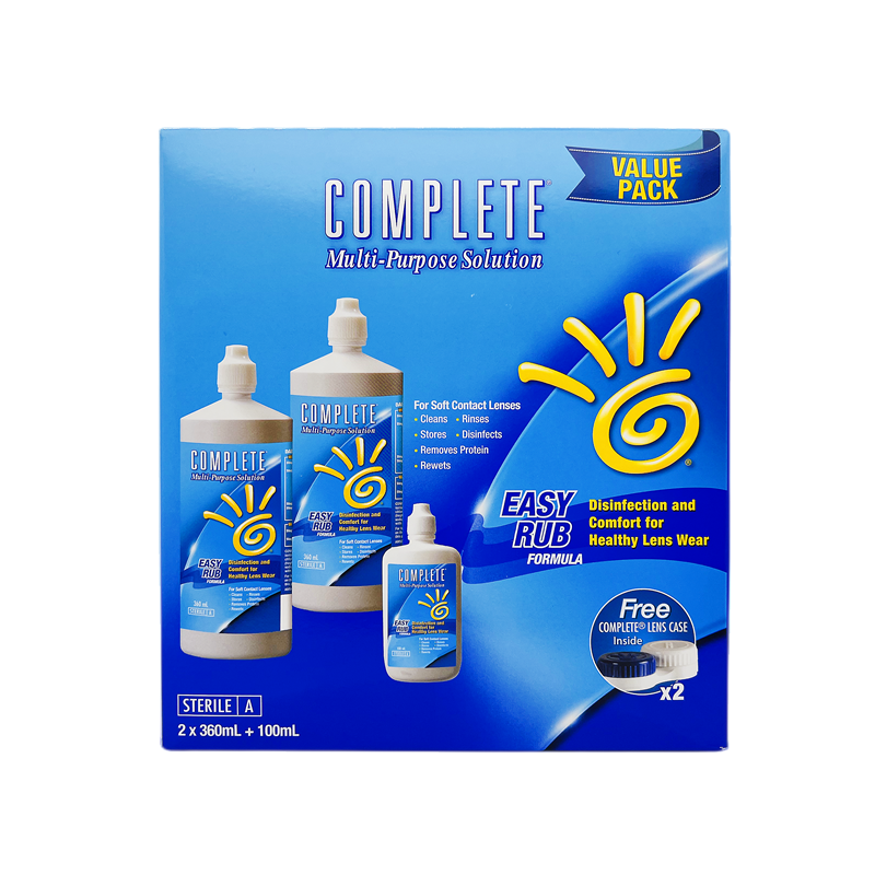 COMPLETE - 多功能隱形眼鏡藥水套裝（4897004114859）