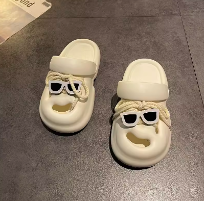 包頭拖鞋（白色35-40碼）（下單後聯絡客服確認發貨尺碼）#F019050080