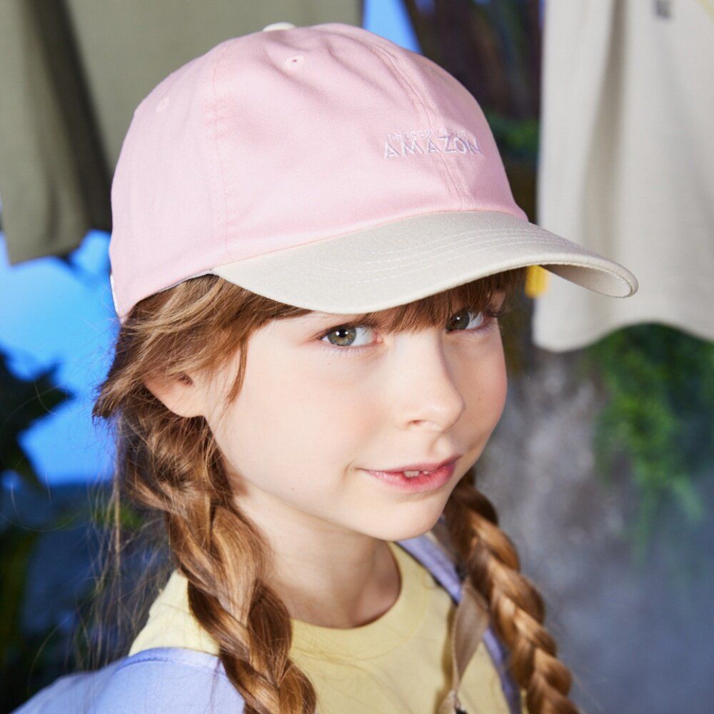 Kids Embroidered Animal Badge Baseball Cap