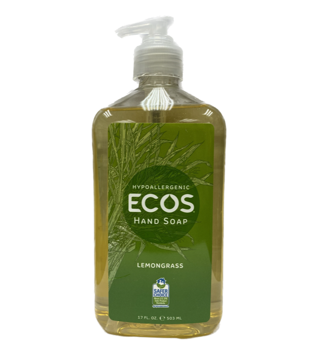 ECOS 環保洗手液-檸檬香茅 503毫升 *新舊包裝隨機發貨*