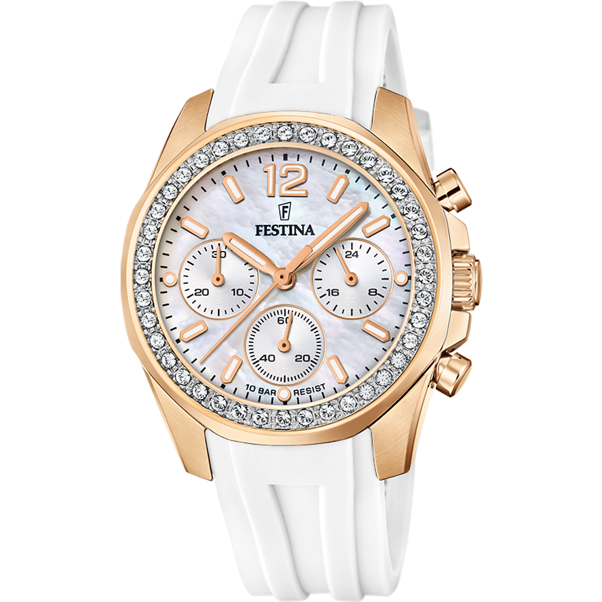 Festina Rainbow Female Quartz Rosegold Watch F20611_1