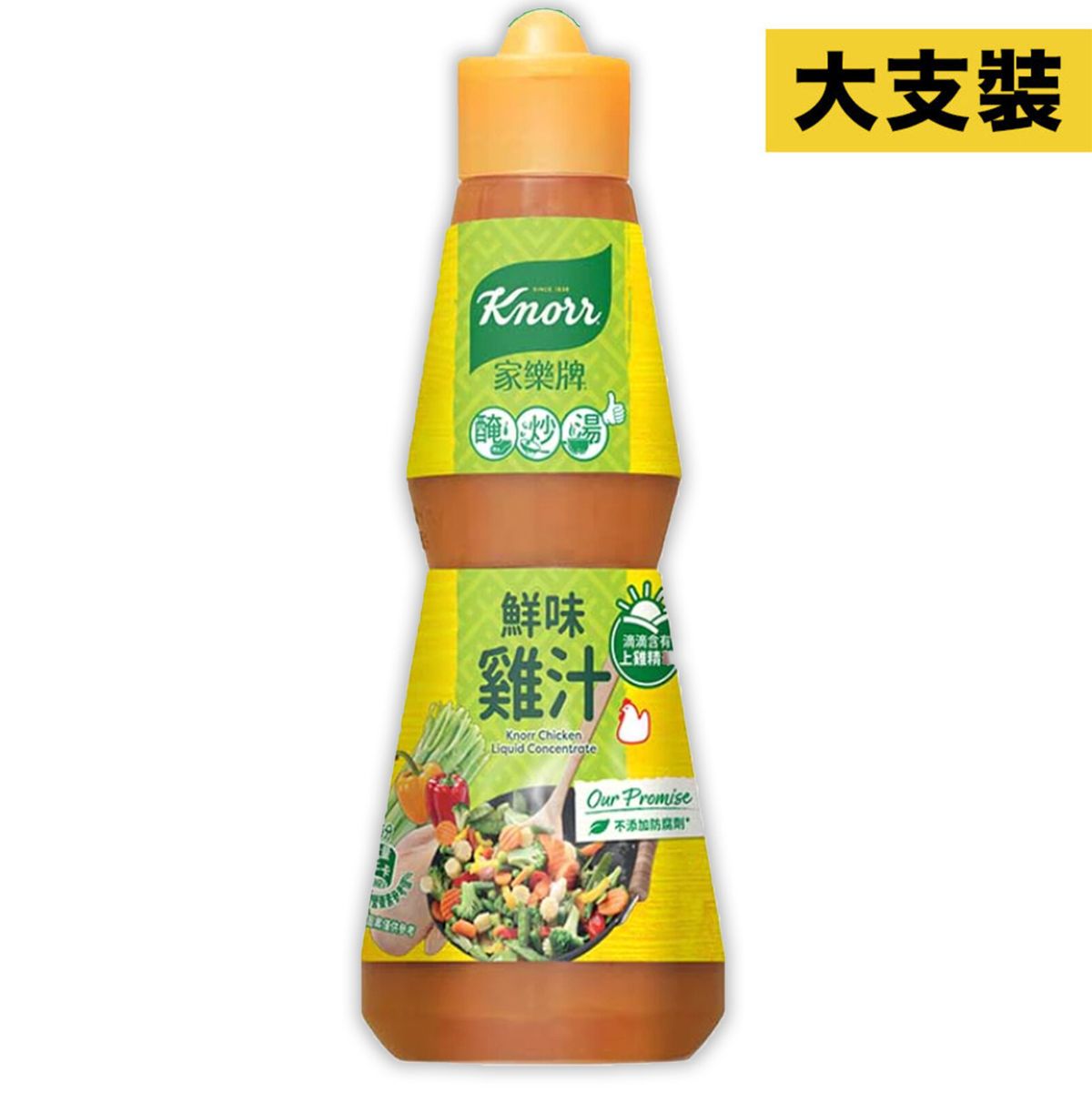 [大支裝] 大鮮雞汁 485g (1件)