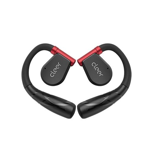 cleer | (BLACK/RED)ARC 2 Open-Ear True Wireless Earbuds - Sport