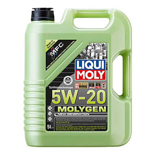 Molygen New Generation 5W20 (5L) 機油/偈油/潤滑油 (原裝行貨)