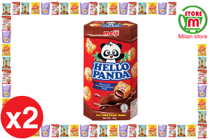 明治 meiji - Hello Panda Chocolate Biscuit 50g x 2s