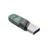 128GB USB 3.1 iXpand Flash Drive Flip 2-in-1 Flash Drive with Lightning and USB-A SDIX90N