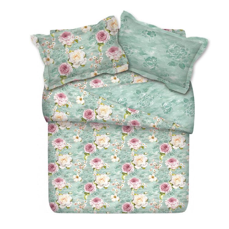 摩登絲®60S格拉茨印花系列床品套裝 -特大 (36056)