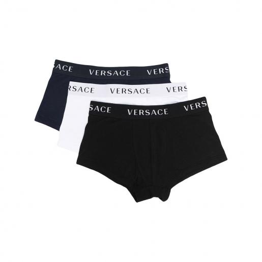 Men's Three-Pack Logo Boxer Briefs