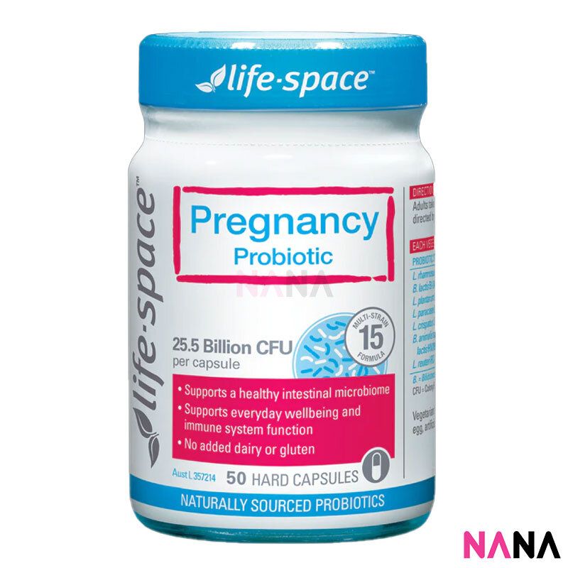 life space Pregnancy Probiotic 50 Capsules EXP 03 2025